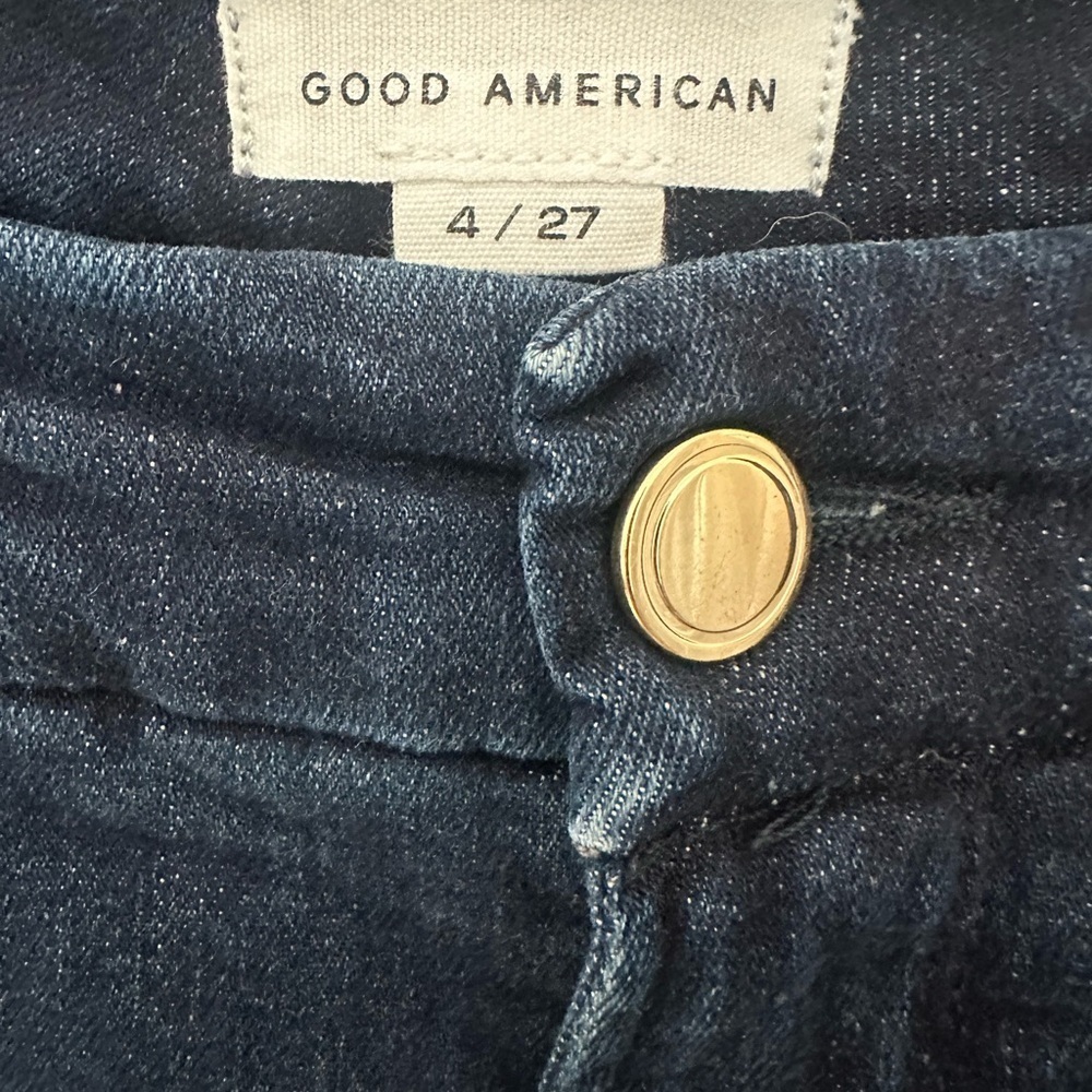 Good American Midnight High Rise Jeans - Picture 5 of 12